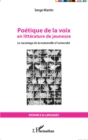 Image for Poetique de la voix en litterature de jeunesse: Le racontage de la maternelle a l&#39;universite