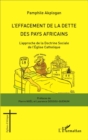 Image for L&#39;effacement de la dette des pays africains: L&#39;approche de la Doctrine Sociale de l&#39;Eglise Catholique