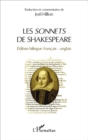 Image for Les sonnets de Shakespeare.