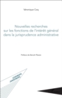 Image for Nouvelles Recherches Sur Les Fonctions De L&#39;interet General