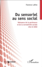 Image for Du sensoriel au sens social.