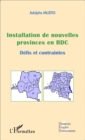 Image for Installation de nouvelles provinces en RDC (fascicule broche): Defis et contraintes