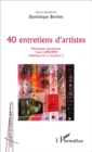 Image for 40 entretiens d&#39;artistes: Martinique, Guadeloupe - Tome 1 (1996-1999)