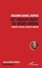 Image for Cet obscur objet du desir-cinema: Concept majeur, concept mineur