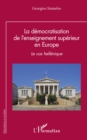 Image for La democratisation de l&#39;enseignement superieur en Europe: Le cas hellenique