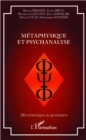 Image for Metaphysique et psychanalyse.