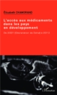 Image for L&#39;acces aux medicaments dans les pays en developpement: De 2001 (Declaration de Doha) a 2013