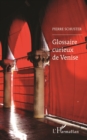 Image for Glossaire Curieux De Venise