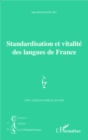 Image for Standardisation et vitalite des langues de France