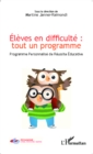 Image for Eleves en difficulte : tout un programme: Programme Personnalise de Reussite Educative