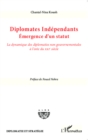 Image for Diplomates independants. Emergence d&#39;un statut.