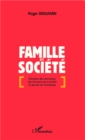 Image for Famille et societe.
