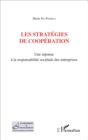 Image for Les Strategies De Cooperation: Une Reponse a La Responsabilite Societale Des Entreprises