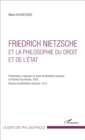 Image for Friedrich Nietzsche et la philosophie du droit et de l&#39;Etat