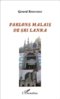 Image for Parlons Malais de Sri Lanka