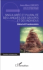 Image for Singularite et pluralite des langues, des groupes et des individus: Babel et Frankenstein