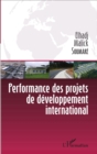 Image for Performance Des Projets De Developpement International