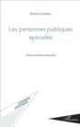 Image for Les Personnes Publiques Speciales