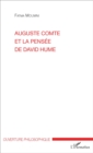 Image for Auguste Comte Et La Pensee De David Hume