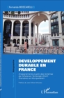 Image for Developpement durable en France: Enseignements a partir des Schemas de Coherence Territoriale (SCoT) Grenoblois et Montpellierain