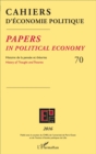 Image for Cahiers d&#39;economie politique 70: Papers in political economy - Histoire de la pensee et theories