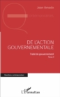 Image for De L&#39;action Gouvernementale: Traite De Gouvernement, Tome 3
