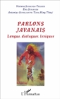 Image for Parlons Javanais: Langues, Dialogues, Lexiques