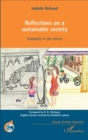 Image for Reflections on a sustainable society: Humanity in the mirror