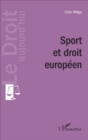 Image for Sport et droit europeen