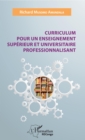 Image for Curriculum pour un enseignement superieur et universitaire professionnalisant