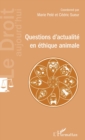 Image for Questions d&#39;actualite en ethique animale