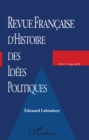 Image for Revue francaise d&#39;Histoire des idees politiques: Edouard Laboulaye