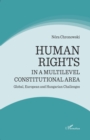 Image for Human rights in a multilevel constitutional area: Global, European and Hungarian Challenges