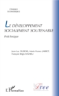 Image for Le developpement socialement soutenable: Petit lexique