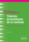 Image for Fiches des Theories economiques de la monnaie: Rappels de cours et exercices corriges