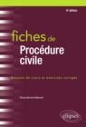 Image for Fiches de Procedure civile - 6e ed.