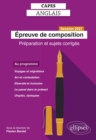 Image for CAPES Anglais - Epreuve de composition - Session 2021 - Preparation et sujets corriges
