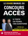 Image for Le Grand Manuel du concours ACCES (ecrits + oraux) Edition 2021 - 120 fiches, 120 videos de cours, 12 tests, 1000 questions + corriges en video