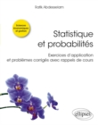 Image for Statistique et probabilites - Exercices d&#39;application et problemes corriges avec rappels de cours
