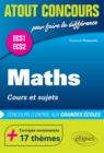 Image for Maths  Cours et sujets  Prepas ECS.  Corriges commentes  17 themes. Concours d&#39;entree aux Grandes Ecoles
