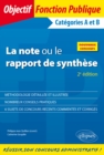 Image for La note ou le rapport de synthese - 2e edition