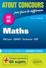 Image for Mathematiques aux concours d&#39;entree des ecoles de commerce (EM Lyon, EDHEC, Ecricome, ESC) * Prepas ECS et ECE