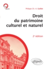 Image for Droit du patrimoine culturel et naturel - 2e edition