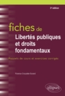 Image for Fiches de Libertes publiques et droits fondamentaux - 3e edition