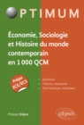 Image for Economie, Sociologie et Histoire du monde contemporain en 1000 QCM. Prepa ECE/ECS
