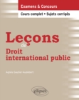 Image for Lecons de Droit international public