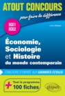 Image for Economie, Sociologie et Histoire du monde contemporain (ESH) - concours d&#39;entree aux grandes ecoles - ECE1 et ECE2 - 100 fiches