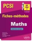 Image for Mathematiques PCSI - Fiches-methodes et exercices corriges