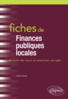 Image for Fiches de Finances publiques locales