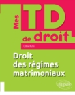 Image for Droit des regimes matrimoniaux